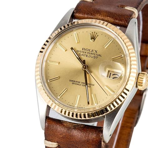 rolex datejust 16013 leather band|Rolex 16013 market price guide.